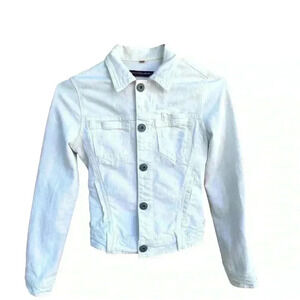 YANUK women’s denim jacket color white size XS great used condition
